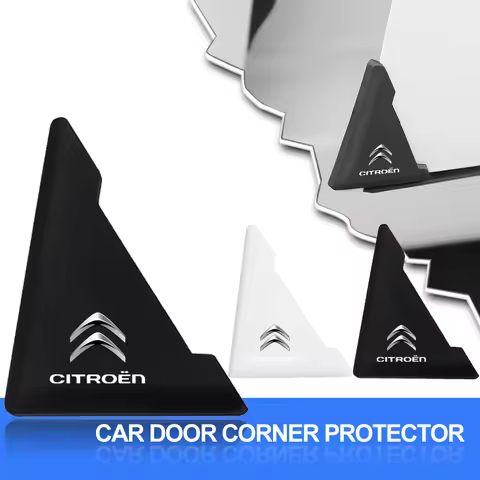 2Pcs Car Door Corner Protection Decals Stickers Accessories For Citroen C1 C2 C3 C4 C5 X7 Berlingo X