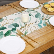 roeaceh Table Runner Botanical Print Summer Farmhouse Rustic Greenery Eucalyptus Spring Table Runner Household Products