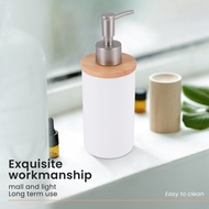 【QAN】-400Ml Ceramic Soap Dispenser, Nordic Style, Lotion Dispenser Soap Dispenser for Kitchen and Bathroom