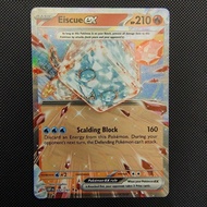 Eiscue Ex 042/197 Pokemon TCG Card Original