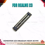 MESIN LCD CONNECTOR IN REALME C3 MACHINE REALME C3 LCD SOCKET FPC LCD CONNECTOR