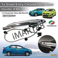 Original Perodua Smart Keyless Entry Switch Chrome Outer Handle Myvi 2018 Bezza Axia Replacement Doo