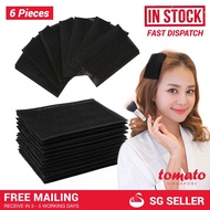 [SHIP FROM SG] 6 Pieces Magic Hair Sticker Pad Holder