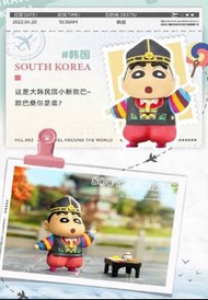 全新 蠟筆小新 環遊世界3 盲盒 盒玩 韓國