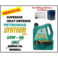 ORIGINAL PETRONAS SYNTIUM 500 15W40 4L  MINERAL ENGINE OIL