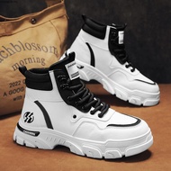 Mens Short Boots Retro Casual Ankle Boots Fashion Martin Boots Trend Versatile Ankle Boots