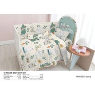 姆明一族moomin小美史力奇卡通嬰兒12件裝套裝