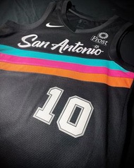 Nike San Antonio Spurs Dennis Rodman City Edition Swingman Jersey Size 44(m)