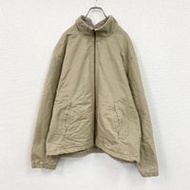 二手TOMMY HILFIGER Hilfiger 全拉鍊外套，米色，XL 碼