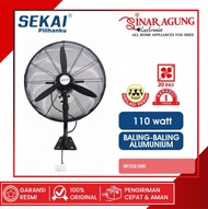 [COD] KIPAS ANGIN DINDING SEKAI IWF2038 / IWF-2038 KIPAS INDUSTRI WALL FAN (20 INCH / BESI / 150 WAT