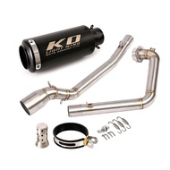 ≈Slip On For Suzuki GSX150R 125R Motorcycle Exhaust Muffler Header Pipe Connect Tube Stainless S ★➹