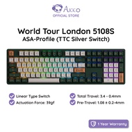AKKO Keyboard 5108S RGB World Tour London (TTC Silver Linear)