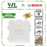BOSCH 2608522364 Pick & Click Emply Box/Storage Box/Mini Case/Kotak Skru/Tool Case/Mini Box