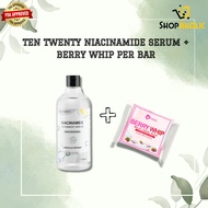 BUNDLE | TEN TWENTY NIACINAMIDE SERUM & EVIDENC3 BERRY WHIP SOAP