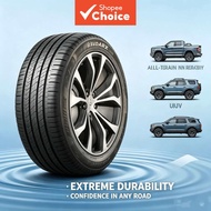 Ultimate KILOARX 245/45R18 Puncture Proof Tire plus Valve Stem Cap, Wet Grip and Car Tire Cap