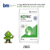 (+-1kg) Repack Baja buah Chlorine free ENTEC® Special (12-12-17-2 + 8S + TE) with DMPP