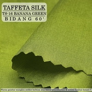 0.5m Taffeta Silk Fabric Kain Pasang Plain Bidang 60