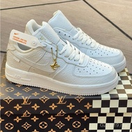 Women's N & K Replica Air Force 1 White High-top Shoes