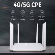 {Ready Now} 4G Lte Router 300Mbps CPE Modem Unlocked Dual Frequency Repeater Wireless Router [Bellare.sg]