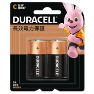 [特價]【金頂DURACELL金霸王】2號C 吊卡4入裝 鹼性電池