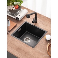 ‍🚢JIH3Wholesale Quartz Sink Small Single Sink Set Kitchen Corner Washing Basin Sink Bar Counter Small Square Sink Vegeta