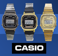 CASlO กันน้ำ นาฬิกาข้อมือผู้หญิง นาฬิกาCasio หน้าปัดเล็กๆ นาฬิกาผู้หญิง นาฬืกาcasio สายเหล็ก สีทอง ดำทอง TW612