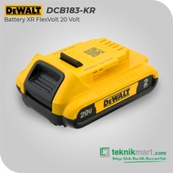 Dewalt XR Li-Ion Battery / Baterai 20V 2.0Ah DCB183