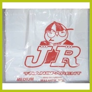 ◮ ▖ ➷ Medium Transparent Plastic Sando Bags JR Brand
