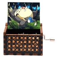 Music box - hộp nhạc gỗ mini in hình HÀNG XÓM CỦA TÔI LÀ TOTORO My Neighbor Totoro quà tặng GHIBLI a