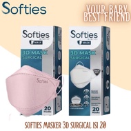 Softies Masker 3D Surgical isi 20