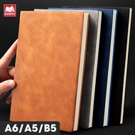 A5 Notebook 380 Pages Premium Sheepskin Cover - Stationery Notebook, Accounting, Diary, Student Note