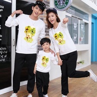 Thick long-sleeved cotton family shirt in all sizes 8-100kg (video shot on any product at the factor