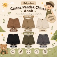 BebyElbra-PREMIUM Above-the-Knee Chino Shorts Boys' Above-the-Knee Shorts
