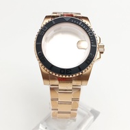 Vỏ Đồng Hồ Nam Phiên Bản Vàng Hồng Rose Gold Watch Case Kit 8215/ NH35 Vỏ Đồng Hồ Thép Không Gỉ Phụ