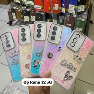 HP Oppo Reno 12 5G So Cute Embossed Ribown Case Newhp 3DDesign