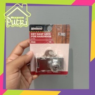 Grendel Pengunci Pintu Atau Lemari Gerendel Keyed Hasp Lock Krisbow