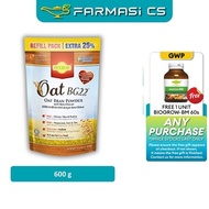 Biogrow Oat BG22 Bran Powder with Beta-Glucan REFILL PACK EXP:01/2027