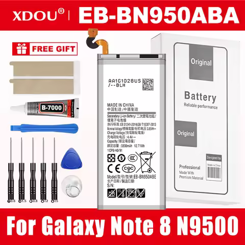 Brand New 3300mAh EB-BN950ABA EB-BN950ABE Battery For Samsung GALAXY Note 8 N9500 N9508 SM-N950 N950