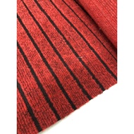 Adana Premium Velvet Carpet 1m x CARPET2M BY THE METER - THICK STRIPES