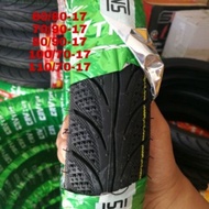 MOTORCYCLE TIRE TAYAR MOTOR TUBELESS 60/80-17 70/90-17 80/90-17 100/70-17 110/70-17