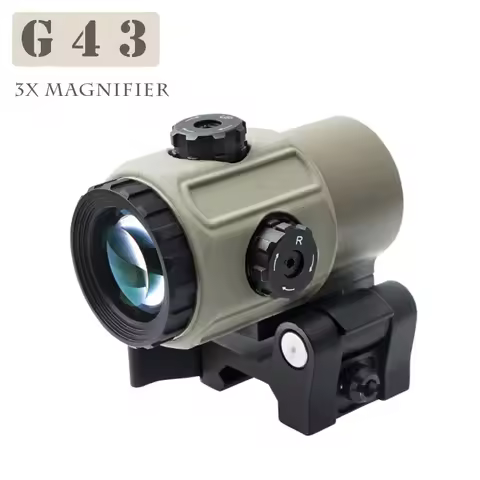 High Quality Tactical Eotech G33 G43 G45 Sight Fixed 3X 5X Magnifier Sights With Switch to Side Quic