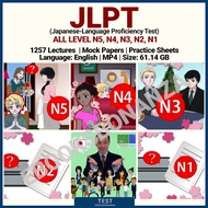 [Video Course] JLPT N5, JLPT N4, JLPT N3, JLPT N2 and JLPT N1- Japanese Language (Beginners, Interme