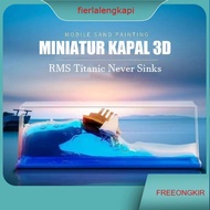 Titanic Decorative Ship Car Decoration One Piece Ship Display Cruise Ship Floating Ornament