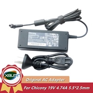 Genuine Chicony 19V 4.74A 90W 5.5x2.5mm A10-090P3A A16-090P1A A17-090P1A Power Supply AC Adapter For