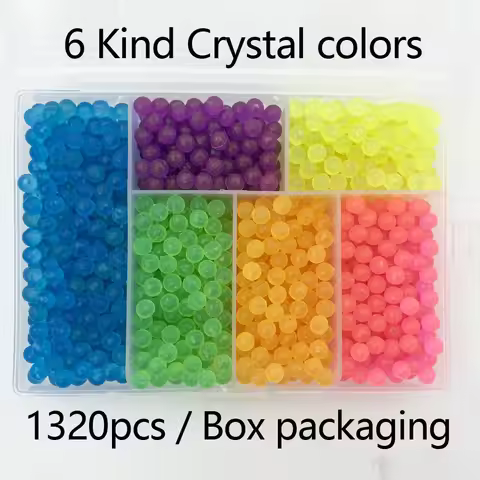 DIY Water Magic Beads Perlen for Children Crystal Hand Making Puzzle Kids Educational Toys Boys Girl