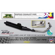 Rapido Benelli RFS150 Stainless Steel Standard Racing Exhaust Pipe