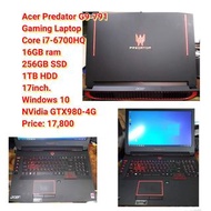 Acer Predator G9-791 Gaming Laptop i7