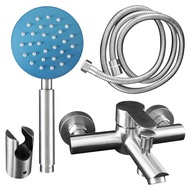 Set Shower Kamar Mandi Kran + Hand Shower + Selang Bahan Stainless - varian