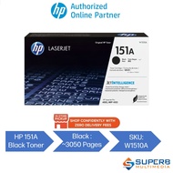 HP 151A  W1510A / 151X  W1510X Black Original LaserJet Toner Cartridge