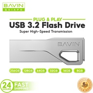 BAVIN UF03 USB 3.2 Premium Flash Drive Fast Data Transfer (8GB to 256GB) High-Speed Plug & Play